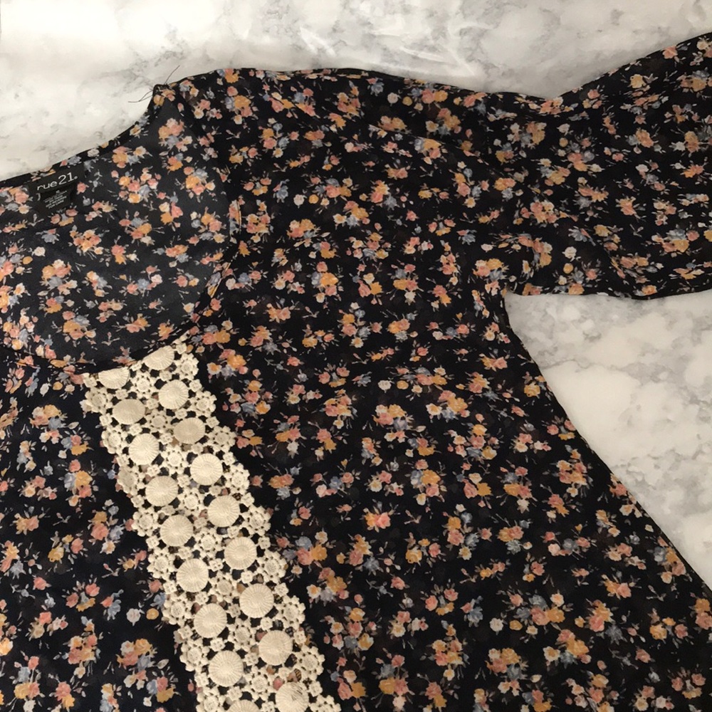 Rue 21 sheer top